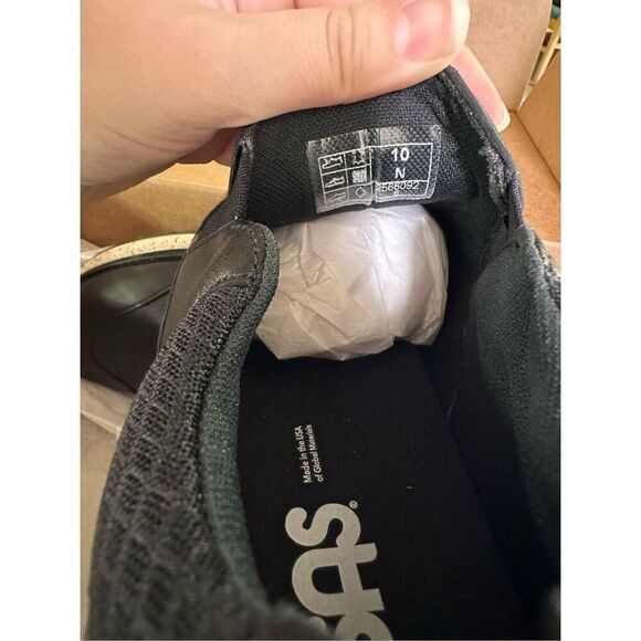 New SAS Scramble Black Slip On Loafer 10 Narrow - Picture 6 of 7